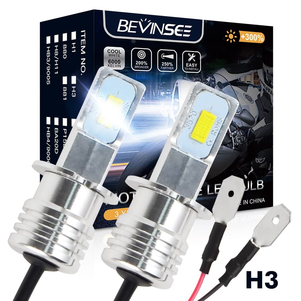 Bevinsee T10 LED Light Bulb, Car White LED Light