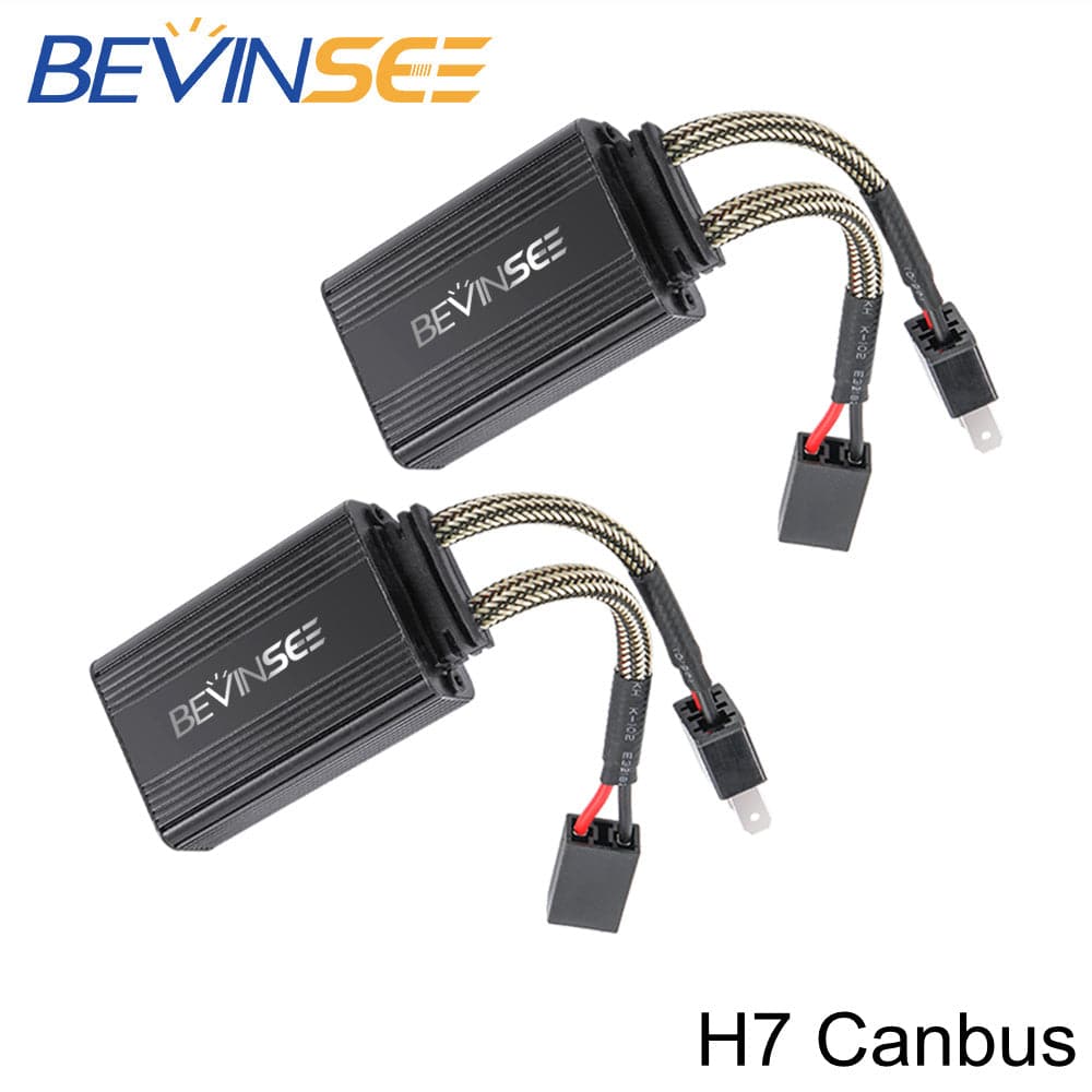 LED Canbus Decoder H7 High Compatibility Anti Flickering Resistor Warning  Canceler, Fit For 95% Vehicle
