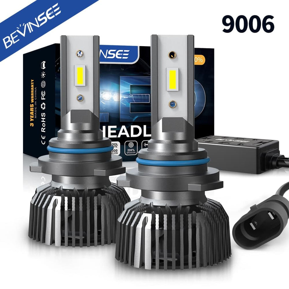 2x 9006 LED Headlight Bulbs Low Beam 6000K For Dodge fits Journey 2009-2019