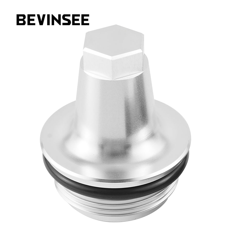 BEVINSEE For N54 Aluminum PCV Cap Cover Upgrade For BMW E82 E88 E89 E90 E91 E92 E93 E60 E61 E71 135i 335i 535i X6 Z4 Twin Turbo Engines