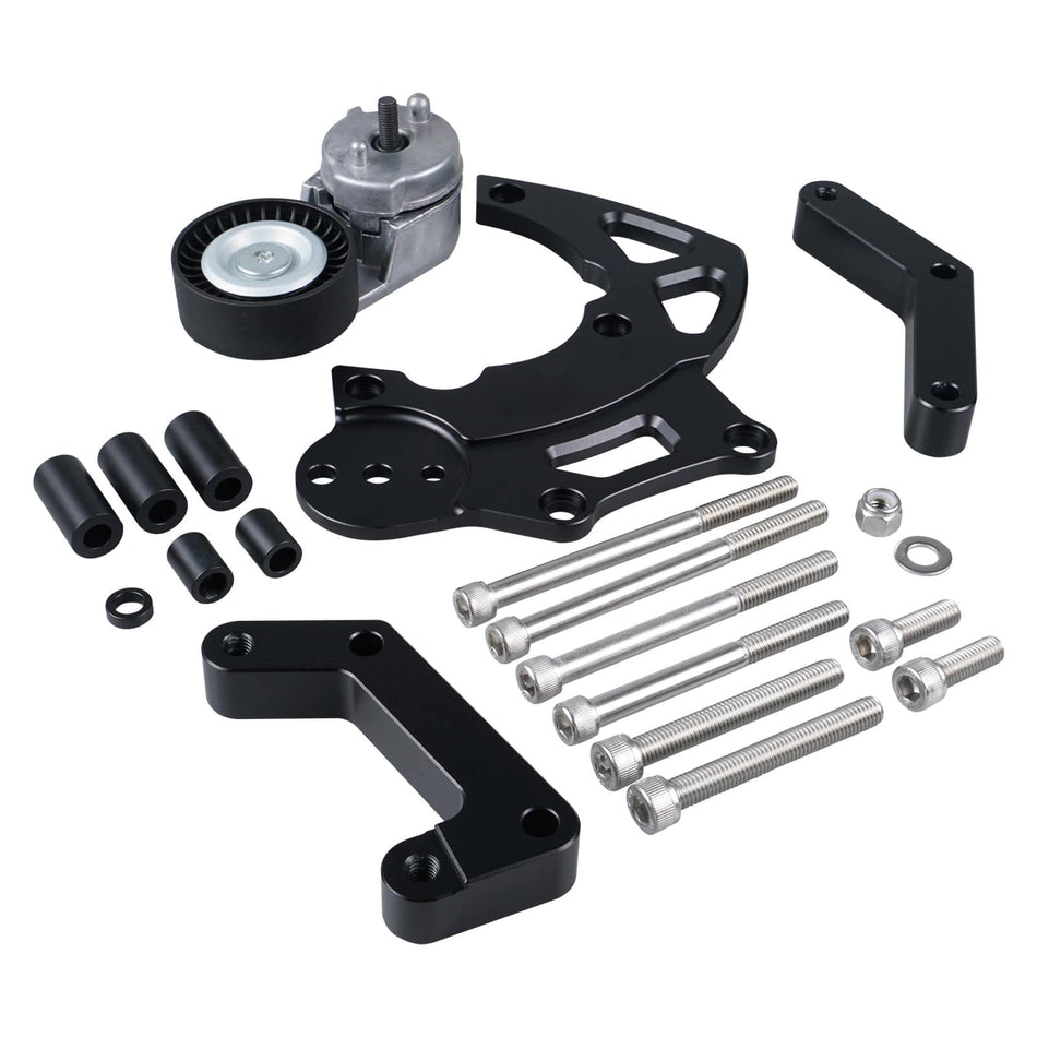 LS R4 AC Compressor Bracket High Mount Bracket Kit For Chevrolet LQ4 LQ9 L92 L99 L33 LR4 LSX