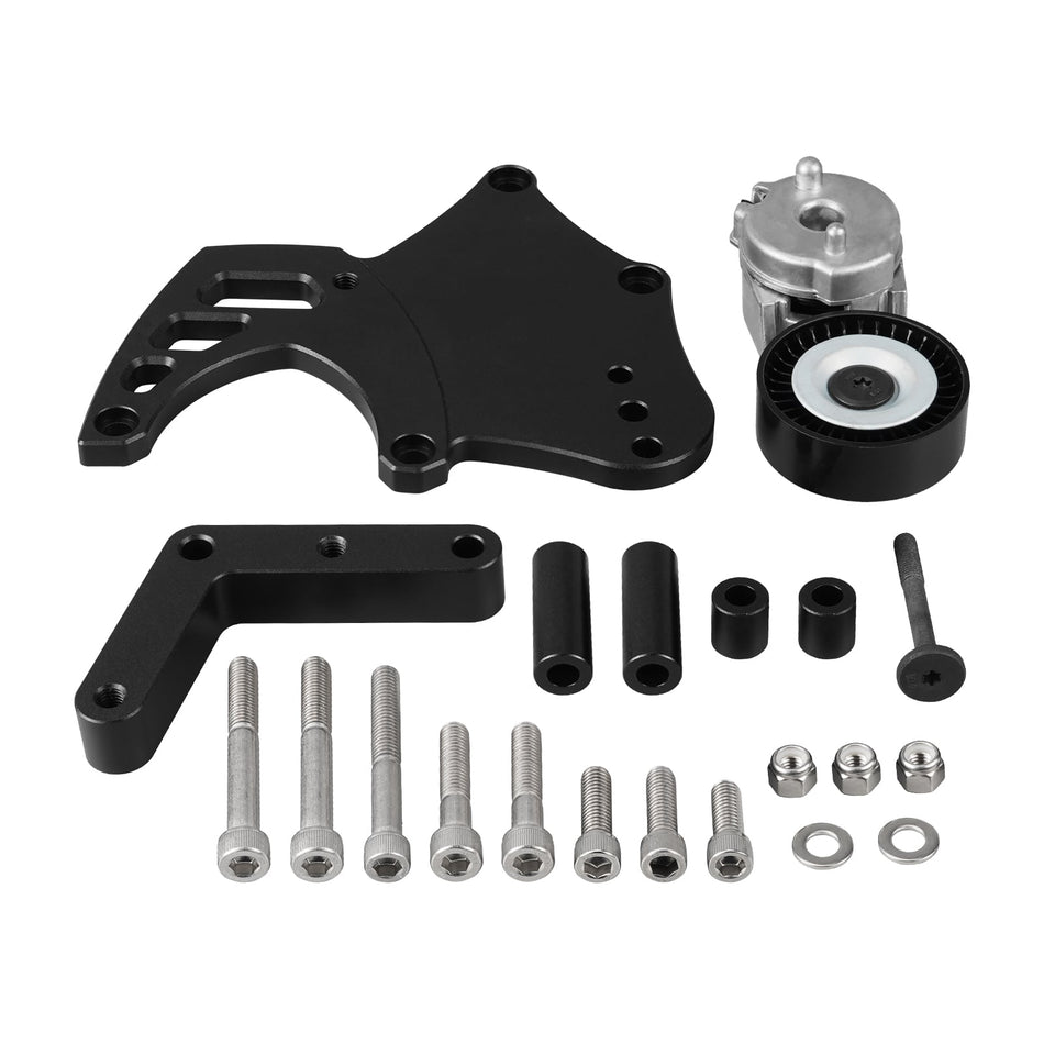 508 A/C Compressor Bracket w/ Tensioner Kit For LS Truck Engine For Chevrolet Express 1500 2006-2013