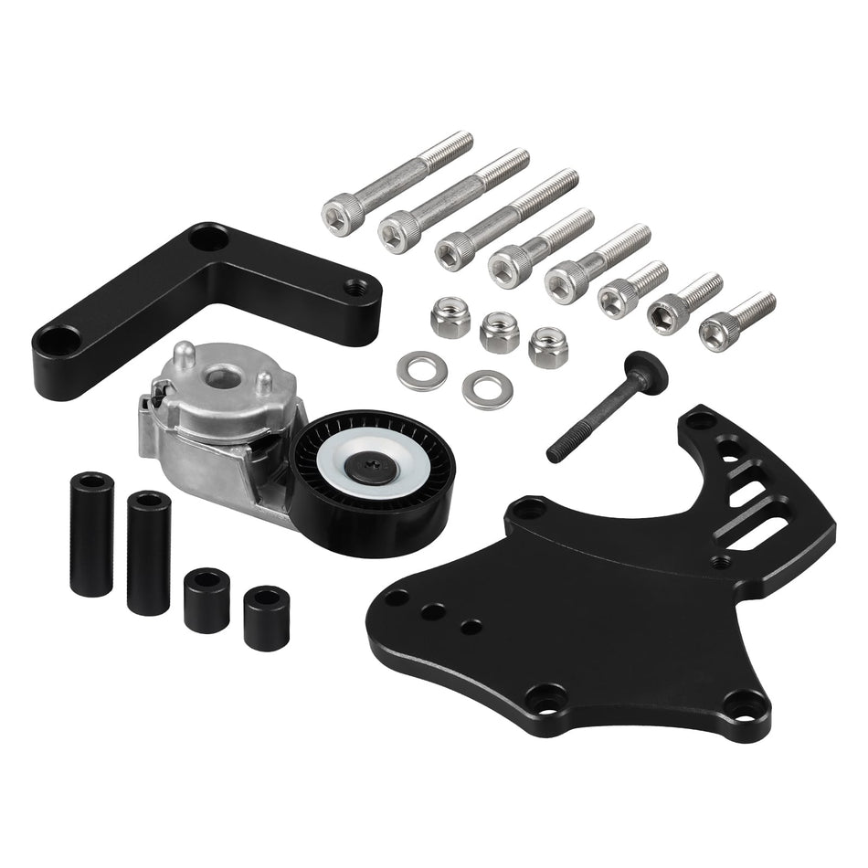 508 A/C Compressor Bracket w/ Tensioner Kit For LS Truck Engine For Chevrolet Silverado 1500 1999-2013