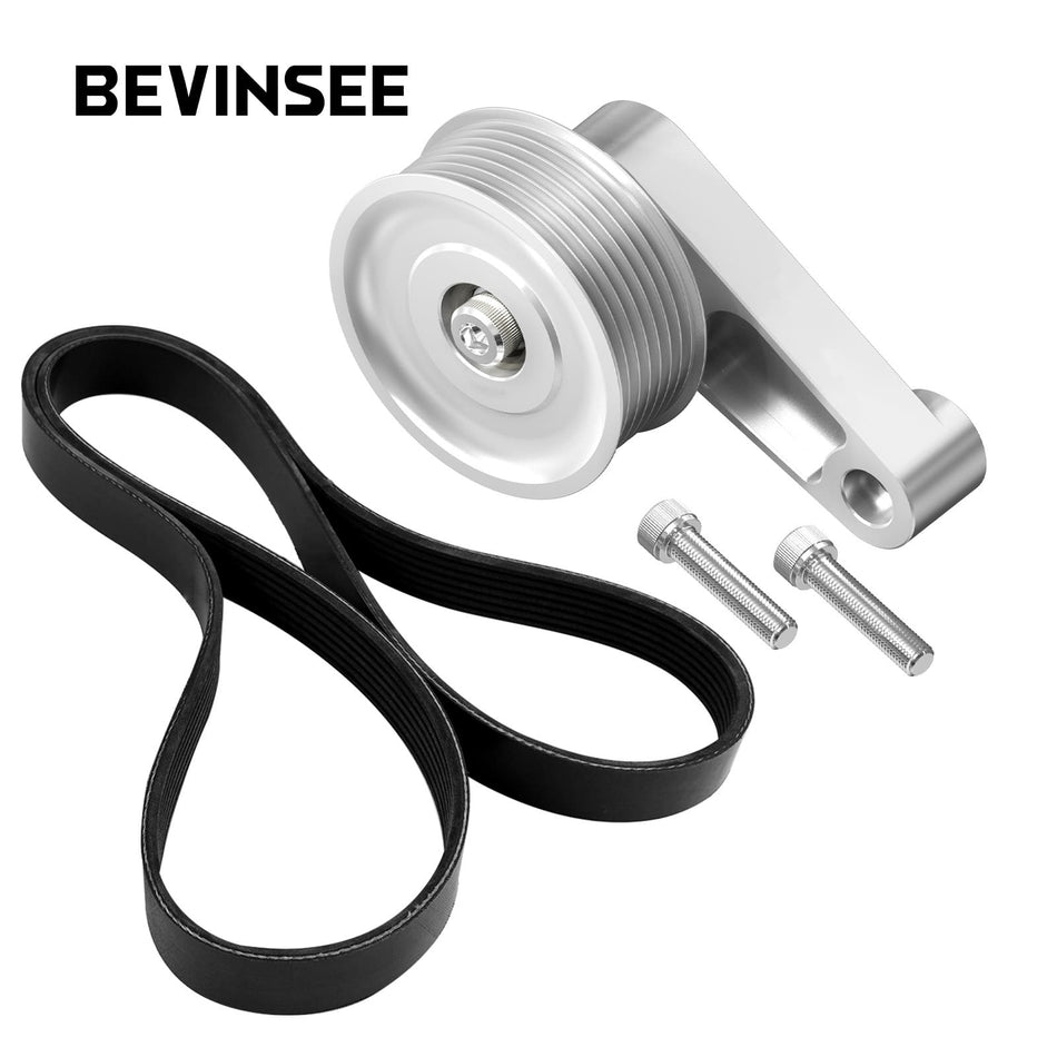 BEVINSEE K Series Swap Adjustable EP3 Idler Pulley Kit For Honda Civic Integra Acura K24