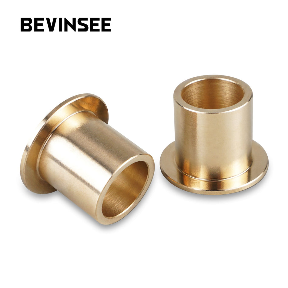 BEVINSEE Bronze Clutch Brake Pedal Bushings For BMW E31