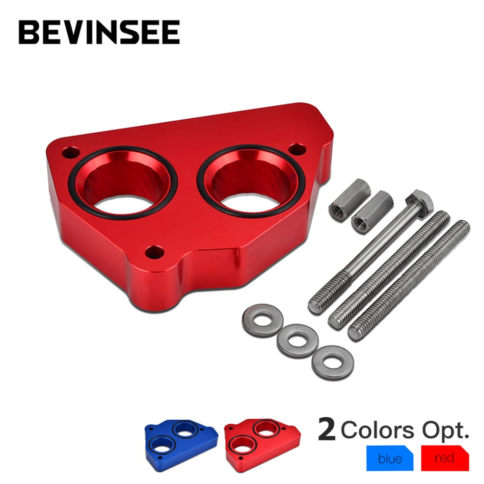BEVINSEE Enhance Torque Throttle Body Spacer Fits For Chevrolet