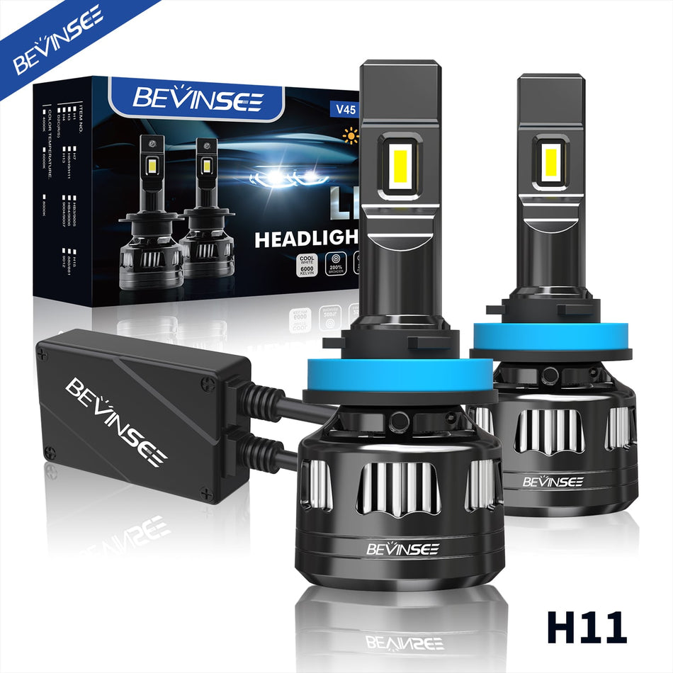 H11/H8/H9 Headlight Bulbs For Mitsubishi Pajero IV 2007-2019 Driving Light