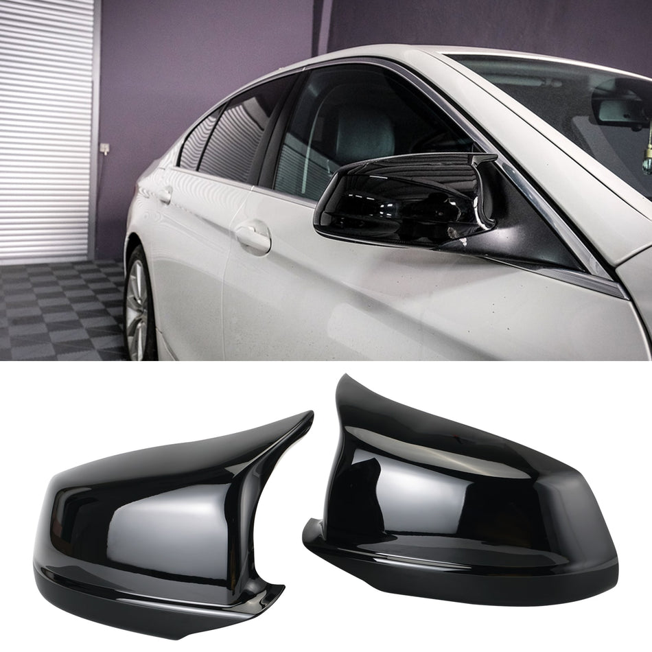 M-Style Side Mirror Cover Cap Replace For BMW 5 Series F10 F11 Pre-LCI