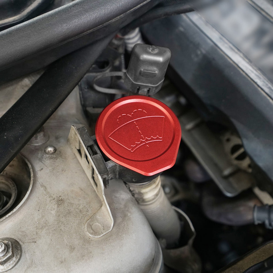 Aluminum Washer Fluid Reservoir Cap For BMW E81