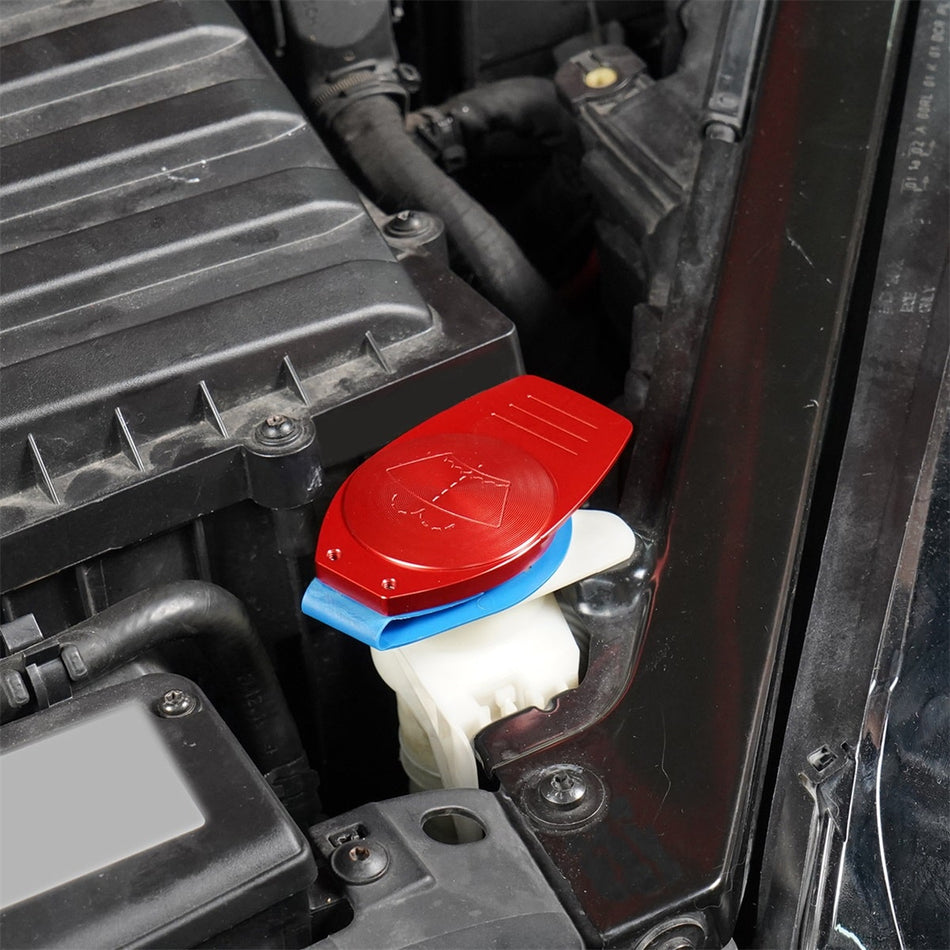 Aluminum Washer Fluid Reservoir Cap For VW Passat 2.0 TSI B8