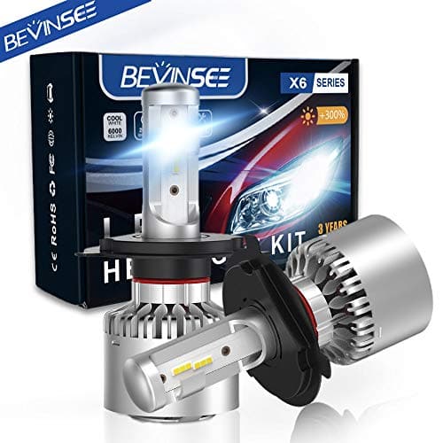 Bevinsee Headlight, Led headlight bulbs H1 H4 H7 H11