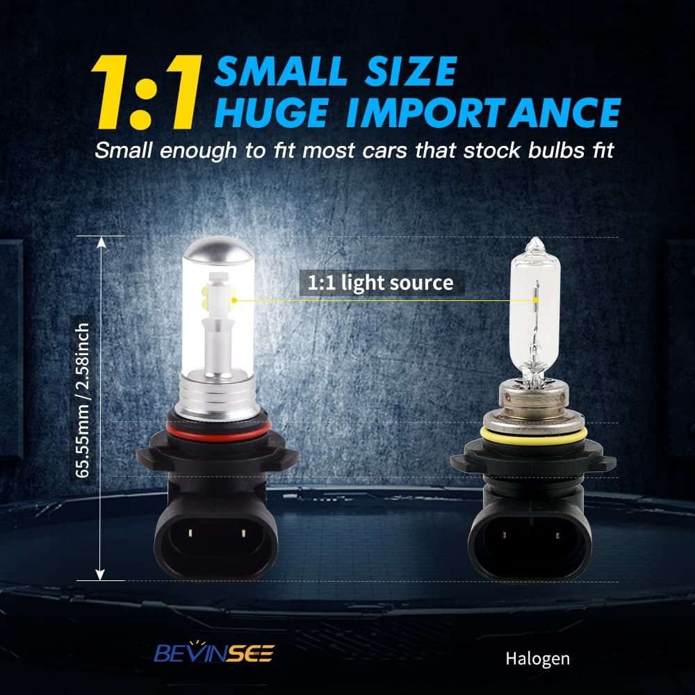 Bevinsee T10 LED Light Bulb, Car White LED Light