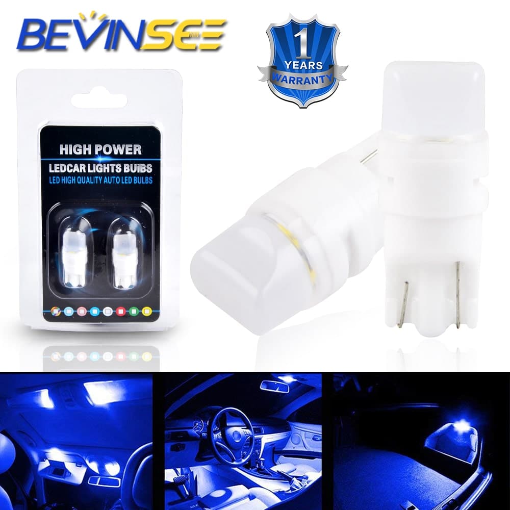Bevinsee T10 LED Light Bulb | Car White LED Light |