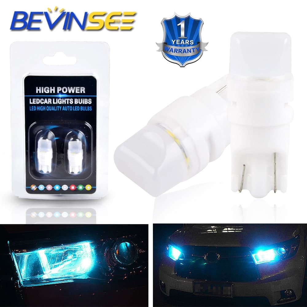 Bevinsee T10 LED Light Bulb | Car White LED Light |