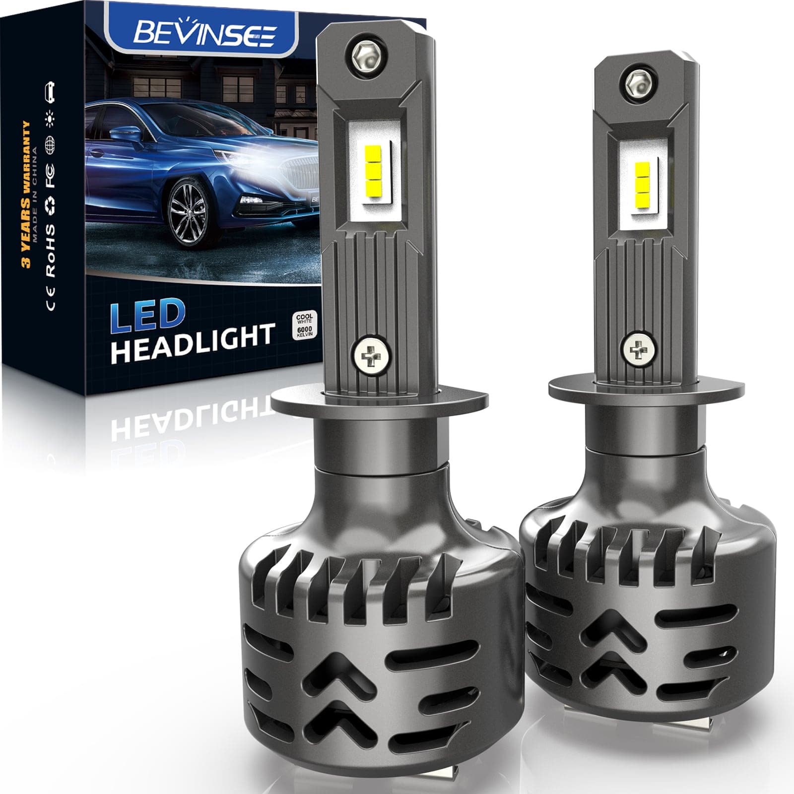 Renault Trafic II 83 Headlight repair & upgrade kits HID xenon LED